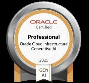Oracle Generative AI professional