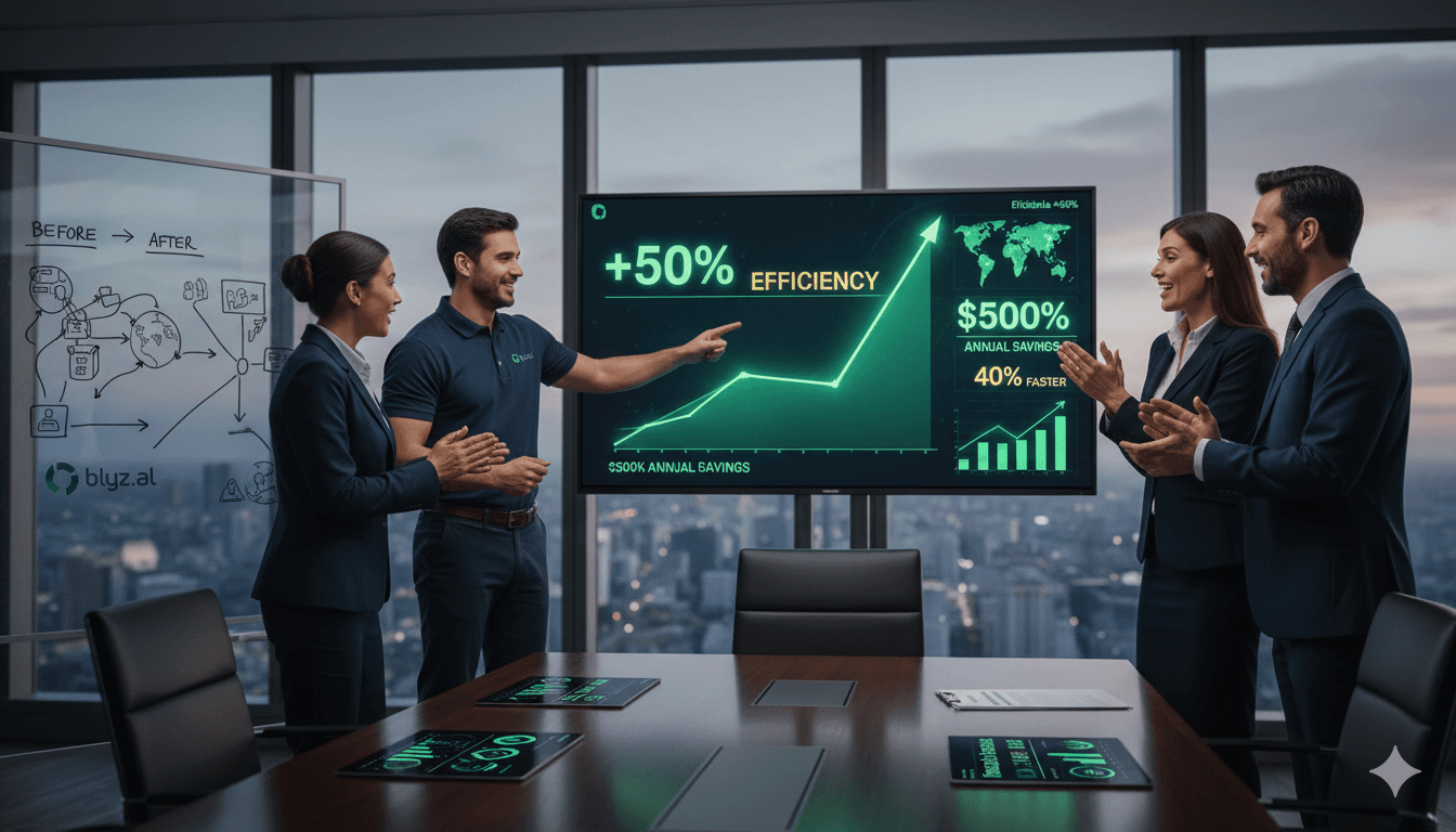 A collage of diverse professionals working with technology.